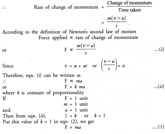 Force and Laws of Motion Class 9 Important Questions Science Chapter 9 image - 23