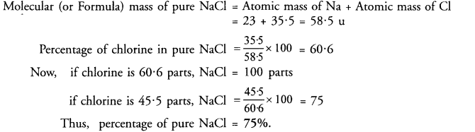 HOTS Questions for Class 9 Science Chapter 3 Atoms and Molecules 1