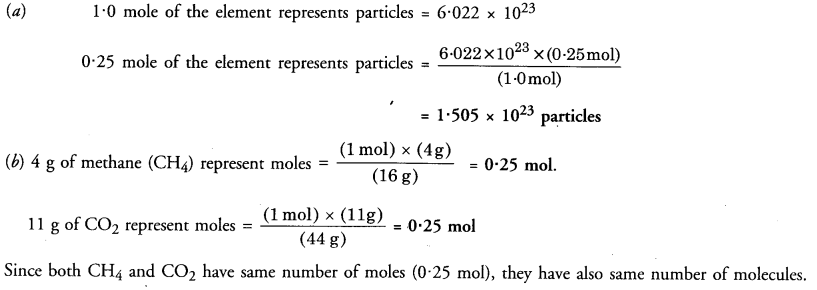 NCERT Solutions For Class 9 Science Chapter 3 Atoms and Molecules 18