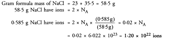 NCERT Solutions For Class 9 Science Chapter 3 Atoms and Molecules 22