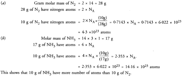 NCERT Solutions For Class 9 Science Chapter 3 Atoms and Molecules 26