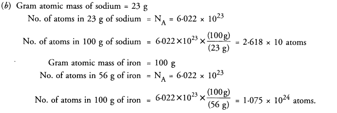 NCERT Solutions For Class 9 Science Chapter 3 Atoms and Molecules 28