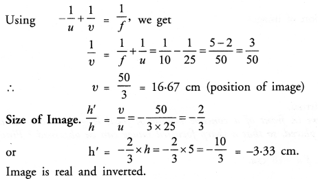 NCERT Solutions for Class 10 Science Chapter 10 प्रकाश परावर्तन और अपवर्तन छवि -8