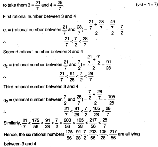 NCERT Solutions for Class 9 Maths Chapter 1 Number Systems Ex 1.1