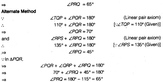 NCERT Solutions for Class 9 Maths Chapter 4 Lines and Angles Ex 4.3 img 3