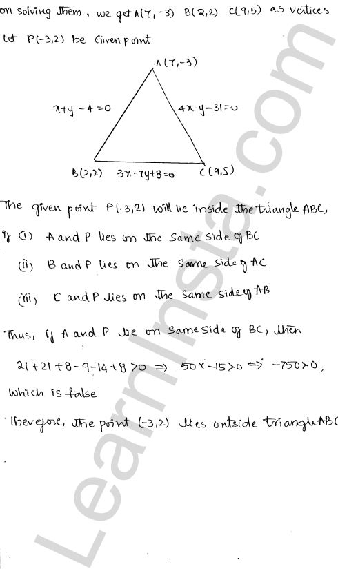 RD Sharma Class 11 Solutions Chapter 23 The Straight Lines Ex 23.14 1.4