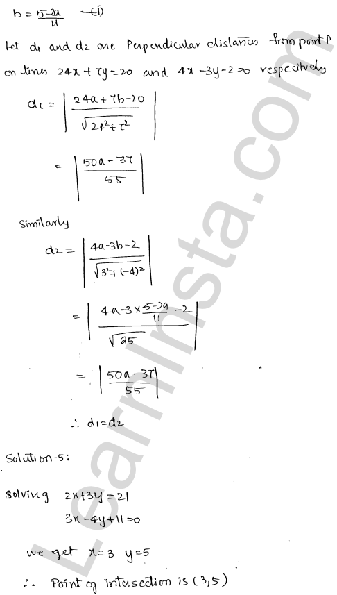 RD Sharma Class 11 Solutions Chapter 23 The Straight Lines Ex 23.15 1.3