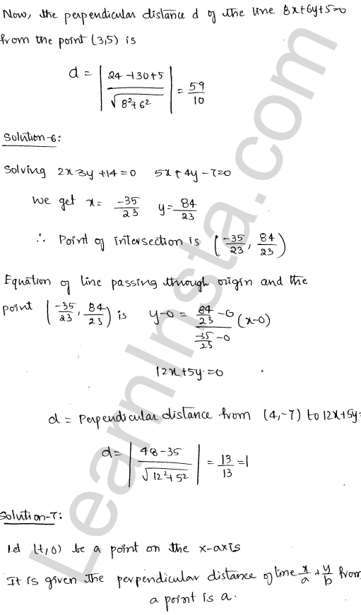 RD Sharma Class 11 Solutions Chapter 23 The Straight Lines Ex 23.15 1.4