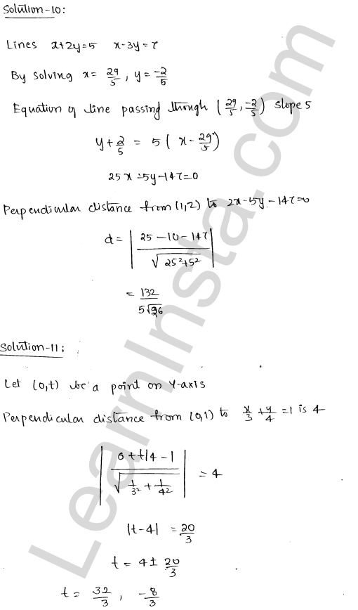 RD Sharma Class 11 Solutions Chapter 23 The Straight Lines Ex 23.15 1.7