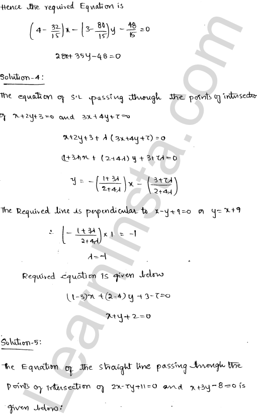 RD Sharma Class 11 Solutions Chapter 23 The Straight Lines Ex 23.19 1.3