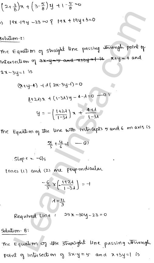 RD Sharma Class 11 Solutions Chapter 23 The Straight Lines Ex 23.19 1.5