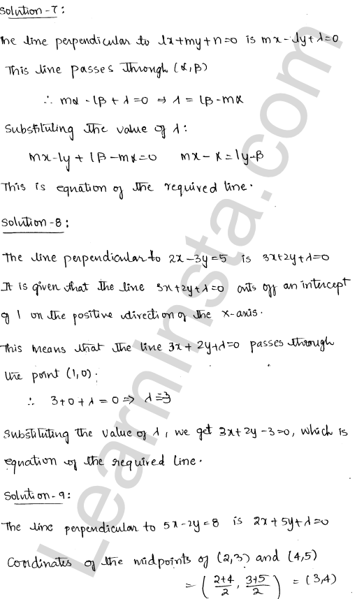 RD Sharma Class 11 Solutions Chapter 23 The Straight Lines Ex23.12 1.4