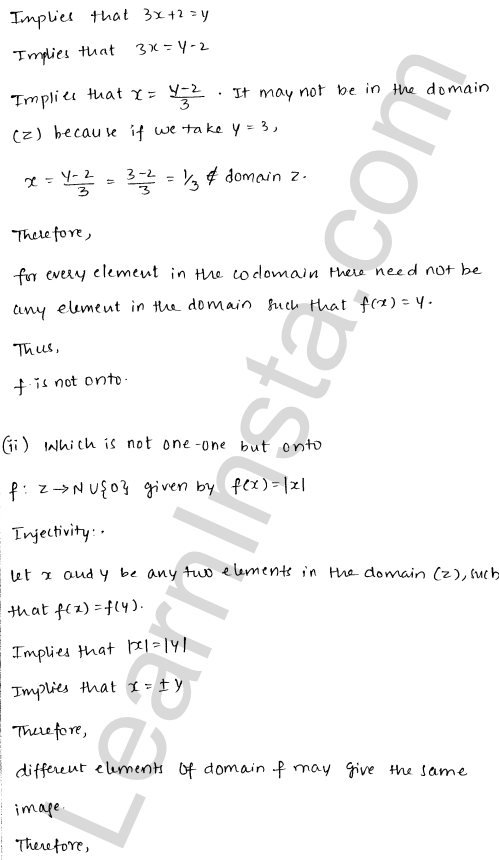 RD Sharma Class 12 Solutions Chapter 2 Functions Ex 2.1 1.2