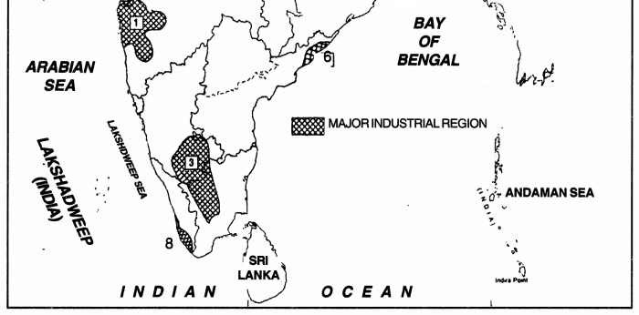 major industrial regions of india
