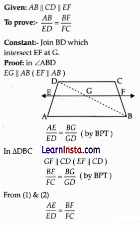 CBSE Sample Papers for Class 10 Maths Basic Set 1 with Solutions 10