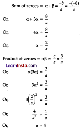 CBSE Sample Papers for Class 10 Maths Basic Set 2 with Solutions 22