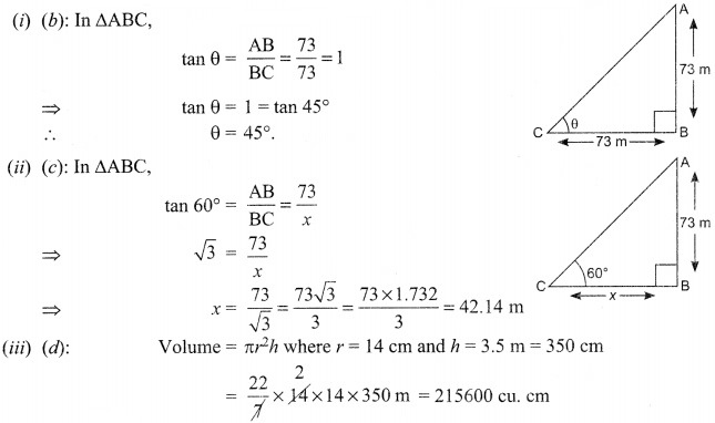 CBSE Sample Papers for Class 10 Maths Basic Set 3 with Solutions 11