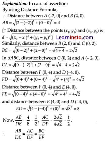 CBSE Sample Papers for Class 10 Maths Basic Set 3 with Solutions 18