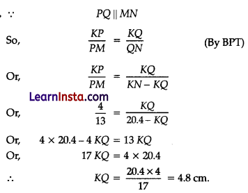 CBSE Sample Papers for Class 10 Maths Basic Set 4 for Practice 15