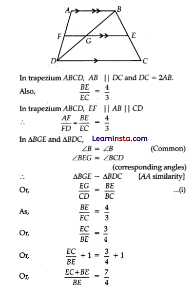 CBSE Sample Papers for Class 10 Maths Basic Set 4 for Practice 23