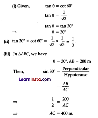 CBSE Sample Papers for Class 10 Maths Basic Set 4 for Practice 27