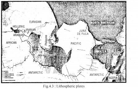 Class 11 Geography Important Questions Chapter 4 Distribution of Oceans and Continents im-3