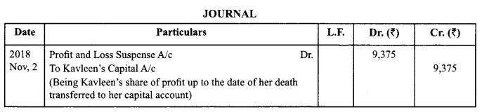 Class 12 Accountancy Important Questions Chapter 4 Reconstitution of Partnership Firm Retirement Death of a Partner 2