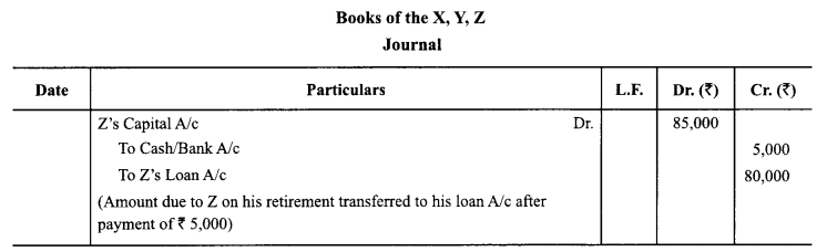 Class 12 Accountancy Important Questions Chapter 4 Reconstitution of Partnership Firm Retirement Death of a Partner 3