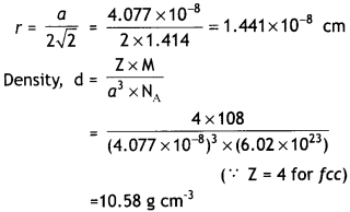 Class 12 Chemistry Important Questions Chapter 1 The Solid State 1