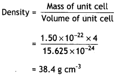 Class 12 Chemistry Important Questions Chapter 1 The Solid State 12