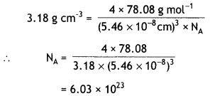 Class 12 Chemistry Important Questions Chapter 1 The Solid State 4