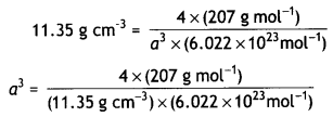 Class 12 Chemistry Important Questions Chapter 1 The Solid State 7