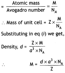 Class 12 Chemistry Important Questions Chapter 1 The Solid State 9