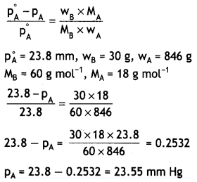 Class 12 Chemistry Important Questions Chapter 2 Solution 15