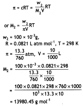 Class 12 Chemistry Important Questions Chapter 2 Solution 19