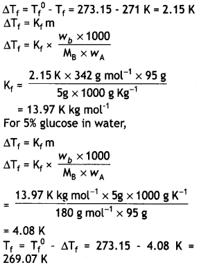 Class 12 Chemistry Important Questions Chapter 2 Solution 19