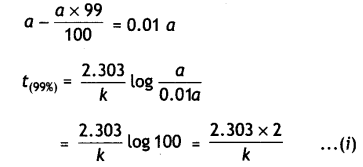 Class 12 Chemistry Important Questions Chapter 4 Chemical Kinetics 11