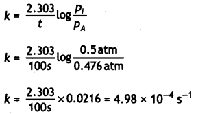 Class 12 Chemistry Important Questions Chapter 4 Chemical Kinetics 32