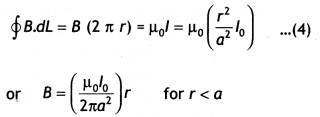 Class 12 Physics Important Questions Chapter 4 Moving Charges and Magnetism 55