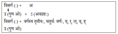 Solutions Class 10 अभ्यासवान् भव भाग 2 Chapter-6 (सन्धिः)