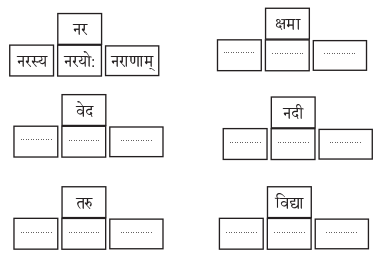 Abhyasvan Bhav Sanskrit Class 9 Solutions Chapter 6 कारकोपपदविभक्तिः 17