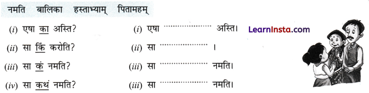 Chitra Varnan in Sanskrit Class 6 with Answers चित्र वर्णन 6