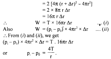 Class 11 Physics Important Questions Chapter 10 Mechanical Properties of Fluids 12