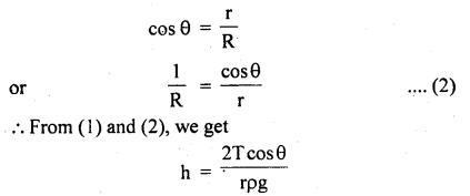 Class 11 Physics Important Questions Chapter 10 Mechanical Properties of Fluids 30