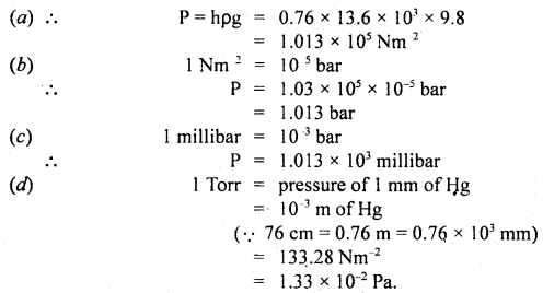 Class 11 Physics Important Questions Chapter 10 Mechanical Properties of Fluids 31