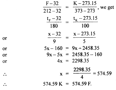 Class 11 Physics Important Questions Chapter 11 Thermal Properties of Matter 18