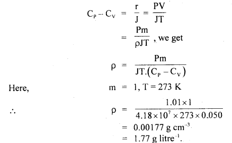 Class 11 Physics Important Questions Chapter 12 Thermodynamics 27