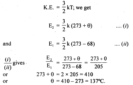 Class 11 Physics Important Questions Chapter 13 Kinetic Theory 16