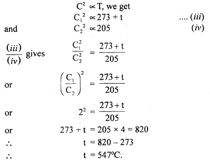 Class 11 Physics Important Questions Chapter 13 Kinetic Theory 17