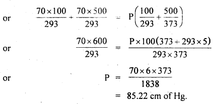 Class 11 Physics Important Questions Chapter 13 Kinetic Theory 21